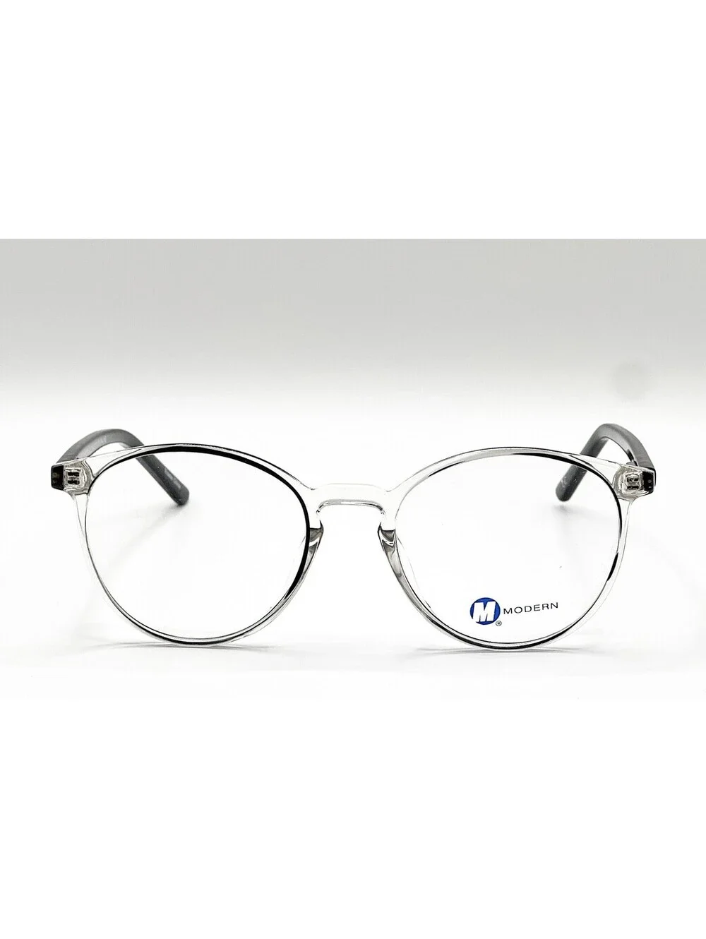 Modern Black In Line Rectangle Authentic Eyeglass Frames 50-20-140